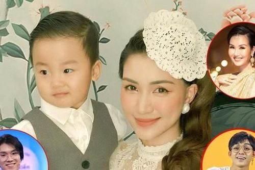 Sao Việt hào hứng nhận thông gia sau khi Hòa Minzy lần đầu công khai diện mạo con trai