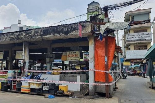 TP Hồ Chí Minh: Phong tỏa chợ Phú Nhuận lần thứ 2 vì ca nghi mắc Covid-19