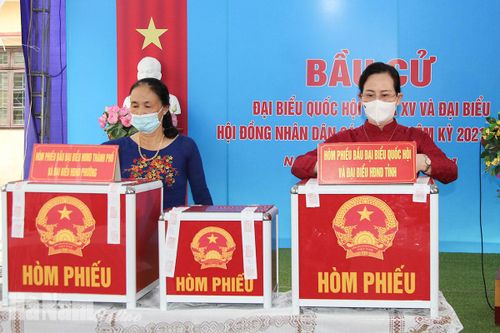 Hà Nam công bố kết quả bầu cử HĐND tỉnh