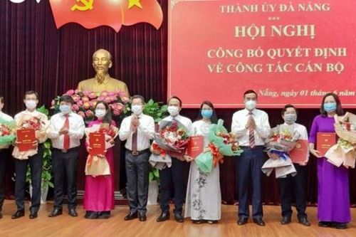Đà Nẵng điều động, bổ nhiệm nhiều nhân sự chủ chốt