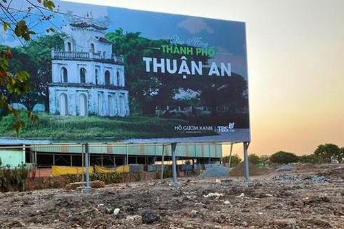 Dự án Vườn Cau ở Bình Dương bị xử phạt, buộc tháo dỡ công trình vì xây không phép