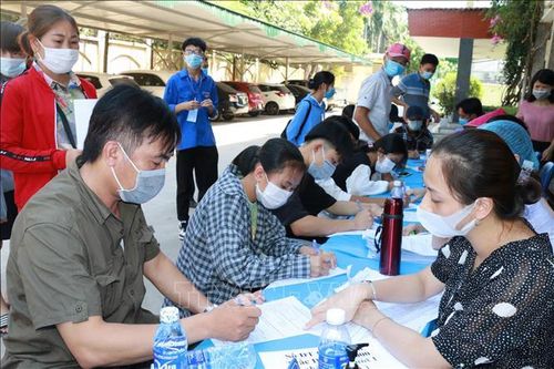 Phòng dịch đảm bảo an toàn cho kỳ thi tuyển sinh vào lớp 10 ở Nghệ An