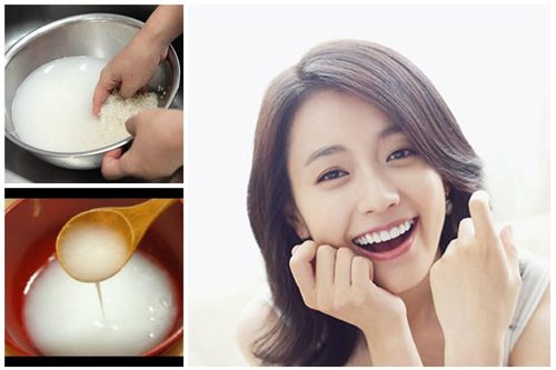 Làm trắng răng tại nhà với nước vo gạo