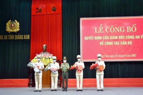 Công an Quảng Nam điều động nhiều cán bộ chủ chốt