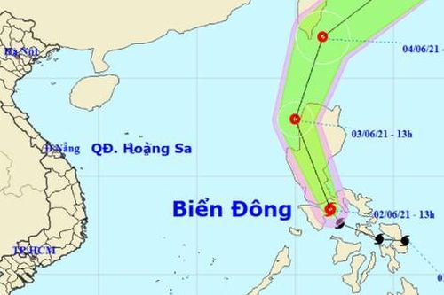 Bão giật cấp 8-10 'uy hiếp' Biển Đông