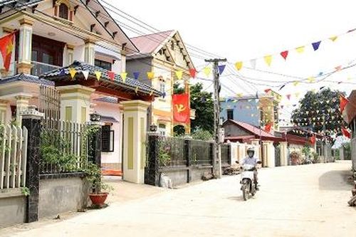 Nỗ lực xây dựng xã nông thôn mới nâng cao