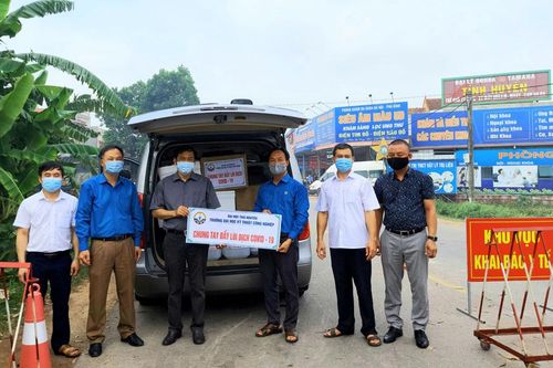 Thêm nhiều hoạt động hỗ trợ tỉnh Bắc Giang chống dịch