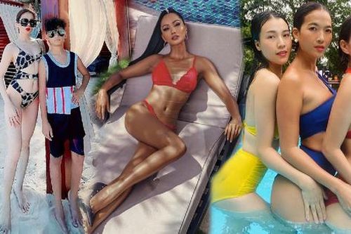 Dàn sao Việt tung loạt ảnh bikini nóng bỏng, Lệ Quyên hút like 'khủng'