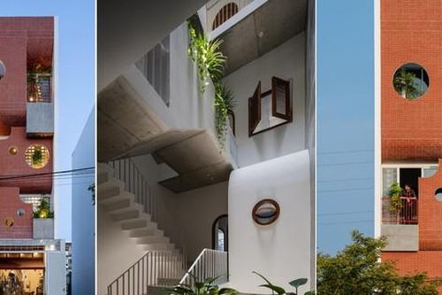 Ngôi nhà ống có kiến trúc độc lạ ở Đà Nẵng được báo nước ngoài rầm rộ đưa tin