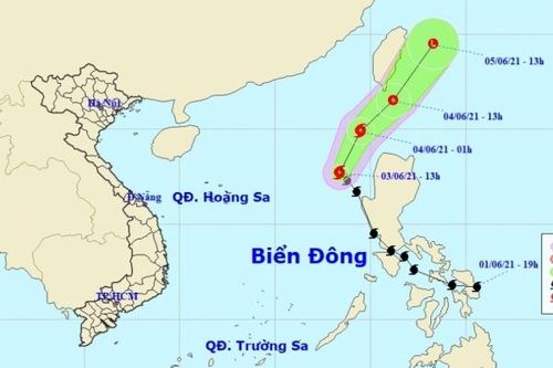 Biển Đông xuất hiện cơn bão đầu tiên trong năm
