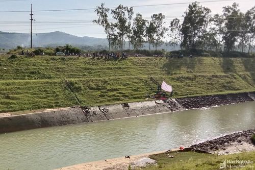 Tìm thấy thi thể nam thanh niên đuối nước ở Đô Lương