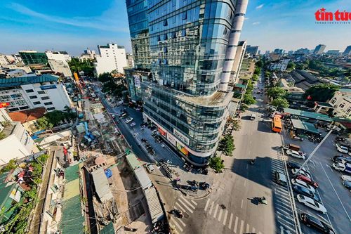 Phân luồng giao thông tuyến Trần Hưng Đạo-Lê Duẩn-Trần Bình Trọng để thi công dự án Metro số 3