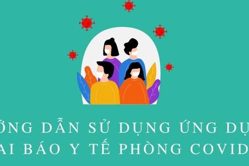 Hướng dẫn người dân sử dụng ứng dụng khai báo y tế phòng COVID-19