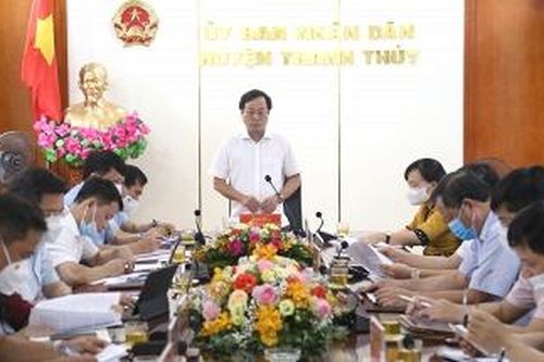 Chủ tịch UBND tỉnh Bùi Văn Quang làm việc tại Thanh Thủy, Tam Nông