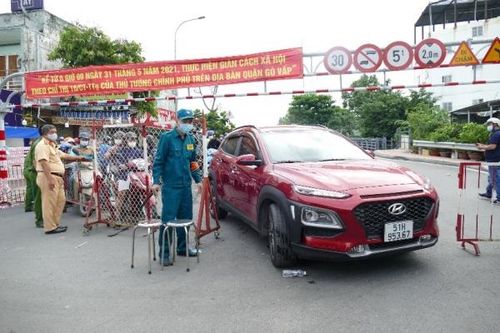 Thực hiện khai báo y tế điện tử đối với người ra/vào quận Gò Vấp