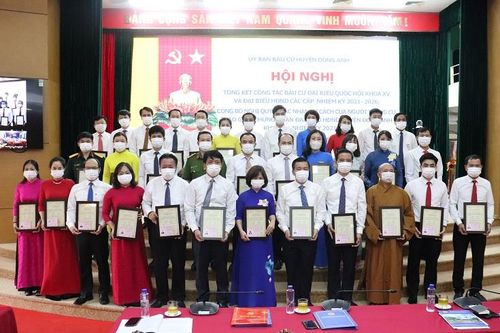 Huyện Đông Anh tổng kết công tác bầu cử nhiệm kỳ 2021 - 2026