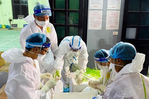 Bảo đảm sức khỏe cho lực lượng tuyến đầu chống dịch