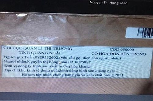 Cảnh báo hiện tượng mạo danh công chức quản lý thị trường để lừa đảo