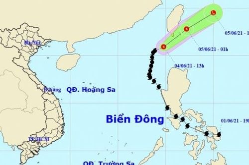 Bão số 1 suy yếu thành áp thấp nhiệt đới, biển động mạnh
