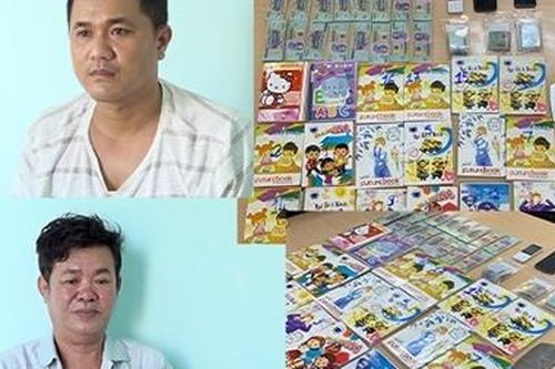 Bắt 2 đối tượng cho vay lãi nặng, thu nhiều hung khí nguy hiểm