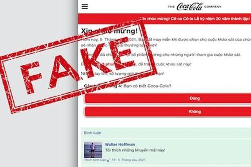 Cảnh giác link giả mang tên 'Quỹ phúc lợi Coca-Cola' trên Facebook khiến bạn mất tài khoản