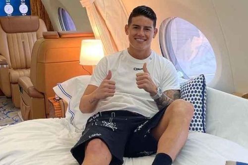 James Rodriguez tiệc tùng sau khi bị loại khỏi tuyển Colombia