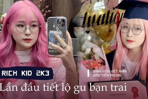 Rich kid Chao lần đầu tiết lộ về gu bạn trai, chia sẻ dự định sau tốt nghiệp