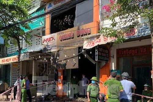 Hiện trường vụ cháy cửa hàng đồ điện khiến gia đình 4 người thiệt mạng