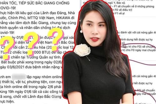 Xôn xao nghi vấn Thủy Tiên 'nhận vơ' việc lắp đặt 22 máy lạnh cho đội ngũ y bác sĩ Bắc Giang?