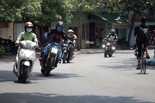 Bất an với xe phân khối lớn