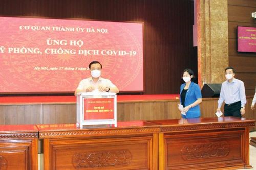 Hà Nội hưởng ứng 1.000 tỷ đồng mua vaccine phòng Covid-19 cho TP và ủng hộ Quỹ vaccine 100 tỷ đồng