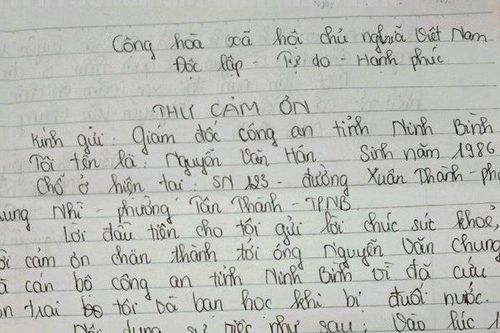 Hai cháu bé đuối nước được cứu, ba ngày sau bố mẹ mới biết để cảm ơn