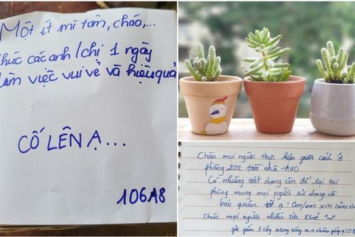 Sinh viên để lại bao điều dễ thương trước khi rời khỏi KTX ĐHQG TP.HCM để làm khu cách ly tập trung