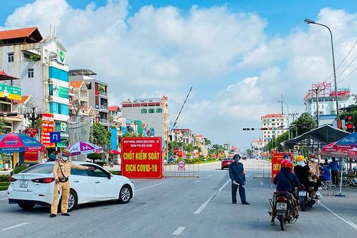Bắc Giang chuyển huyện Lục Nam và Yên Thế từ cách ly sang giãn cách xã hội