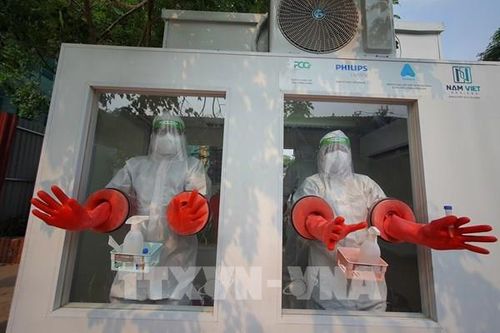 Bắc Giang đưa vào sử dụng 2 cabin lấy mẫu xét nghiệm