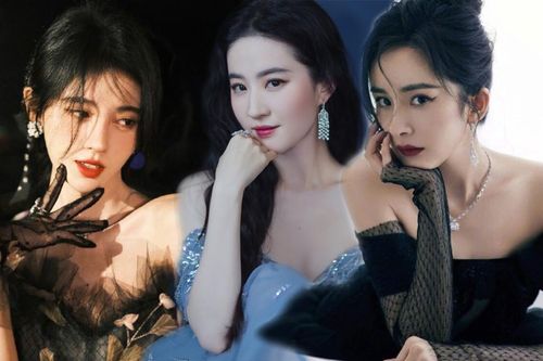 Thảm đỏ Thập Quang thịnh điển: Dương Mịch hóa thiên nga đen, Lưu Diệc Phi trở lại phong cách quen thuộc