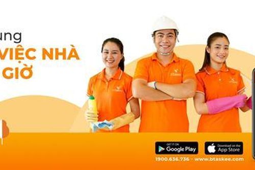 Quên đi nỗi lo việc nhà với dịch vụ giúp việc theo giờ trên ứng dụng bTaskee