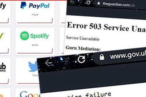 Website của Nhà Trắng, chính phủ Anh và nhiều trang tin nổi tiếng đồng loạt 'sập'