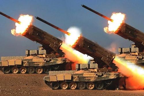 Hệ thống súng phun lửa TOS-2 Tosochka có thể đã được thử nghiệm tại Syria