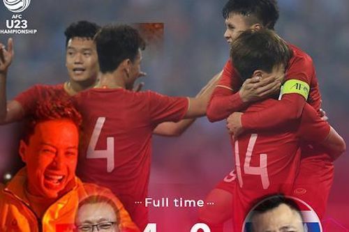 NSND Tự Long cùng dàn sao Việt đi 'bão online' mừng Việt Nam thắng đậm Indonesia 4-0