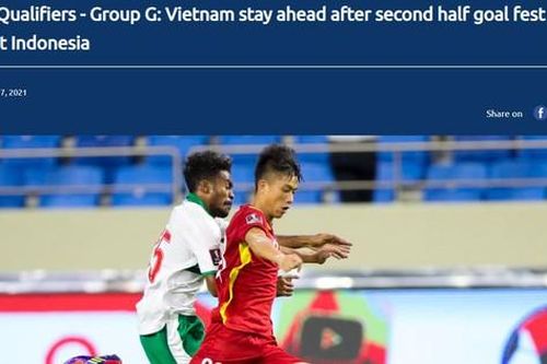 FIFA, AFC nói gì về chiến thắng của đội tuyển Việt Nam?