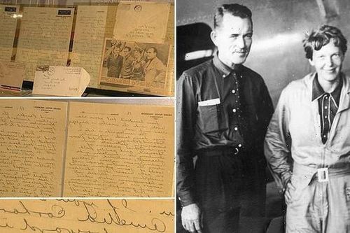 Tìm thấy bức thư kể về chuyến bay của nữ phi công huyền thoại Amelia Earhart