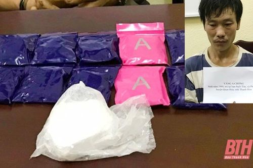 Bắt đối tượng mua bán trái phép gần 2.000 viên ma túy tổng hợp và 72,695g heroin