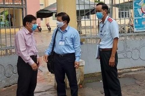 Kiểm tra công tác tổ chức thi tuyển sinh lớp 10 THPT năm 2021-2022