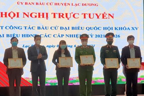 Lạc Dương: Tổng kết công tác bầu cử