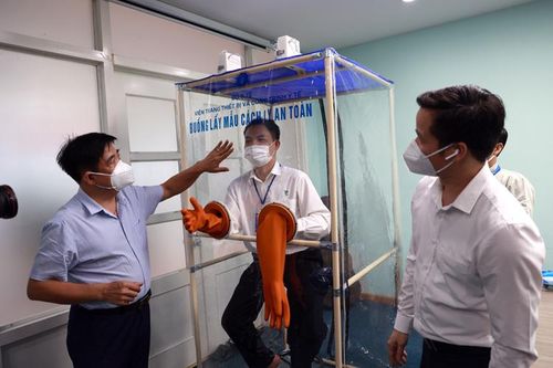Buồng lấy mẫu cách ly an toàn di động, lắp ráp siêu nhanh