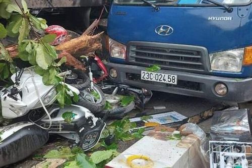 Tài xế xe đầu kéo chia sẻ về việc bẻ lái, tông nát 13 xe máy để cứu 2 người