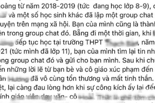 Hà Nội: Xác minh vụ việc 'nói xấu học sinh' dù giáo viên đã chấm dứt hợp đồng