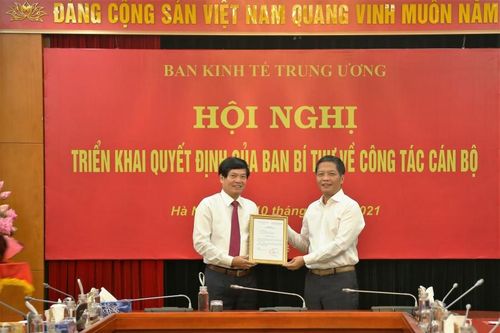 Ông Đỗ Ngọc An được điều động giữ chức Phó Trưởng ban Kinh tế Trung ương