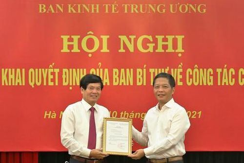 Điều động, bổ nhiệm nhân sự mới của Ban Kinh tế Trung ương